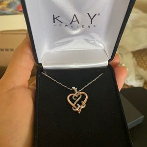 Kay jewlers heart necklace
